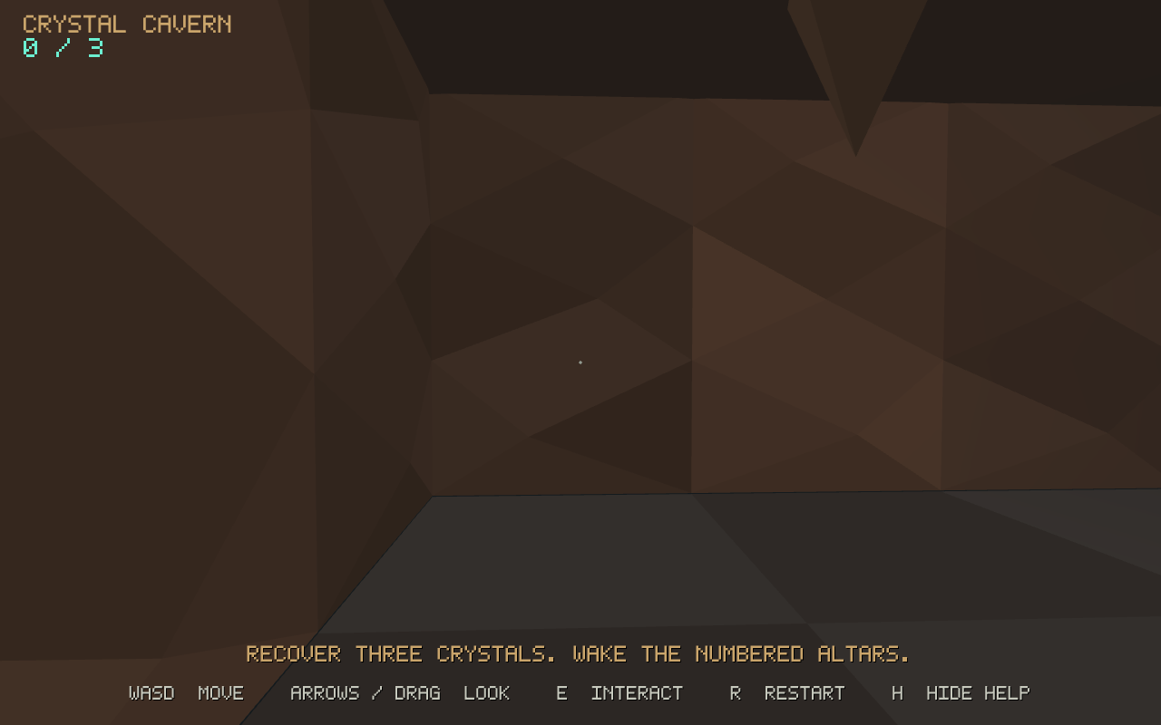 Crystal Cavern gameplay