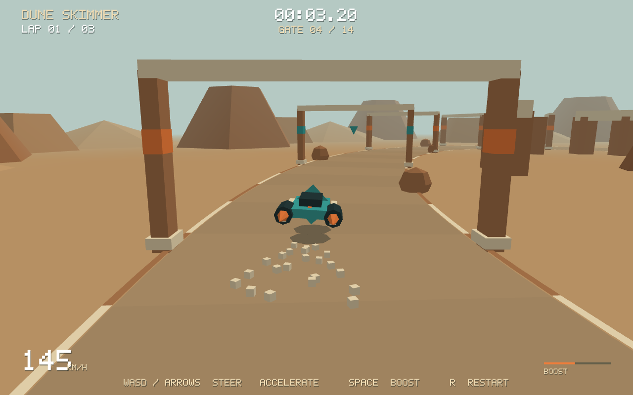 Dune Skimmer gameplay