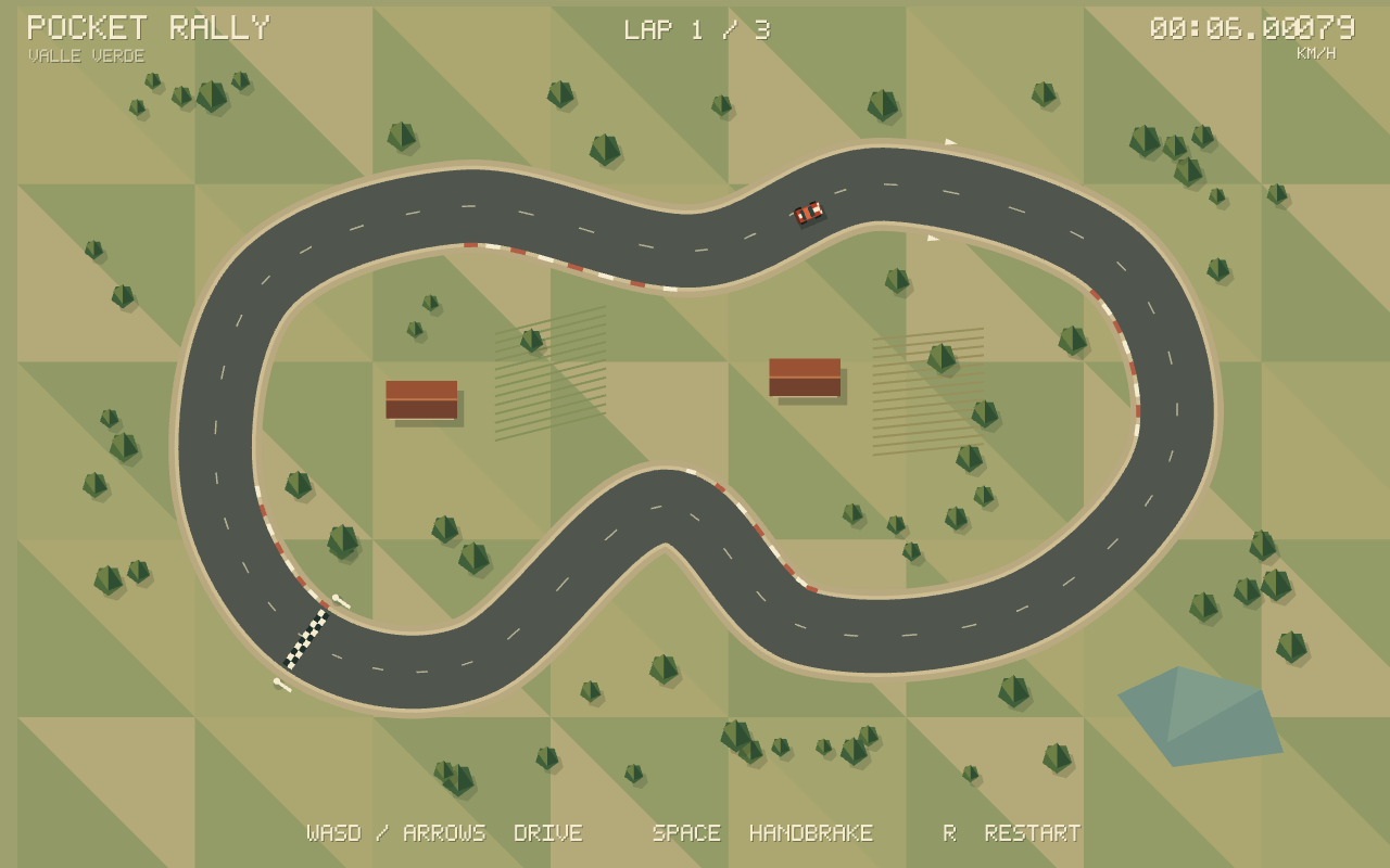 Pocket Rally gameplay