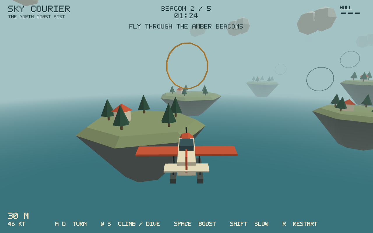 Sky Courier gameplay